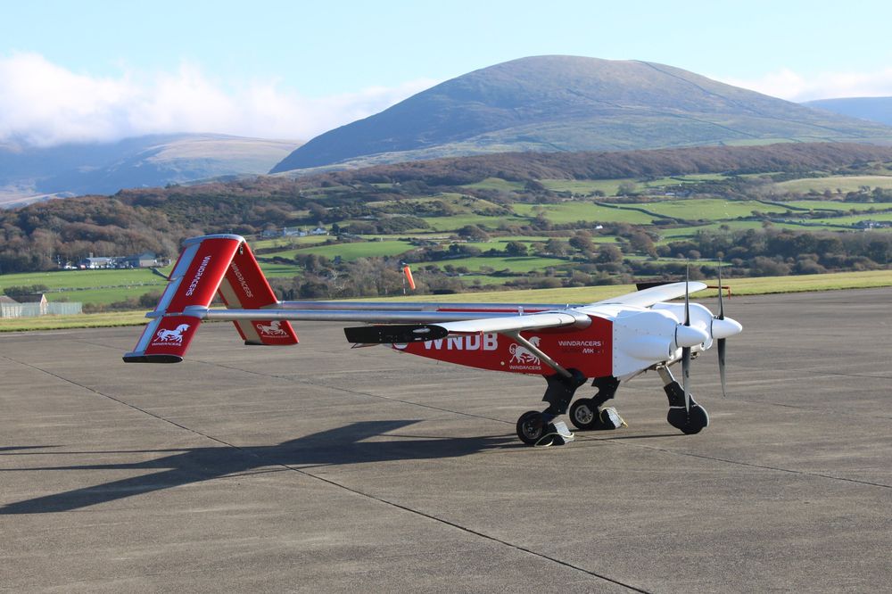 Det er en slik Ultra MK2-drone fra Windracers som etter planen skal fly fra Shetland til Haugesund denne høsten.