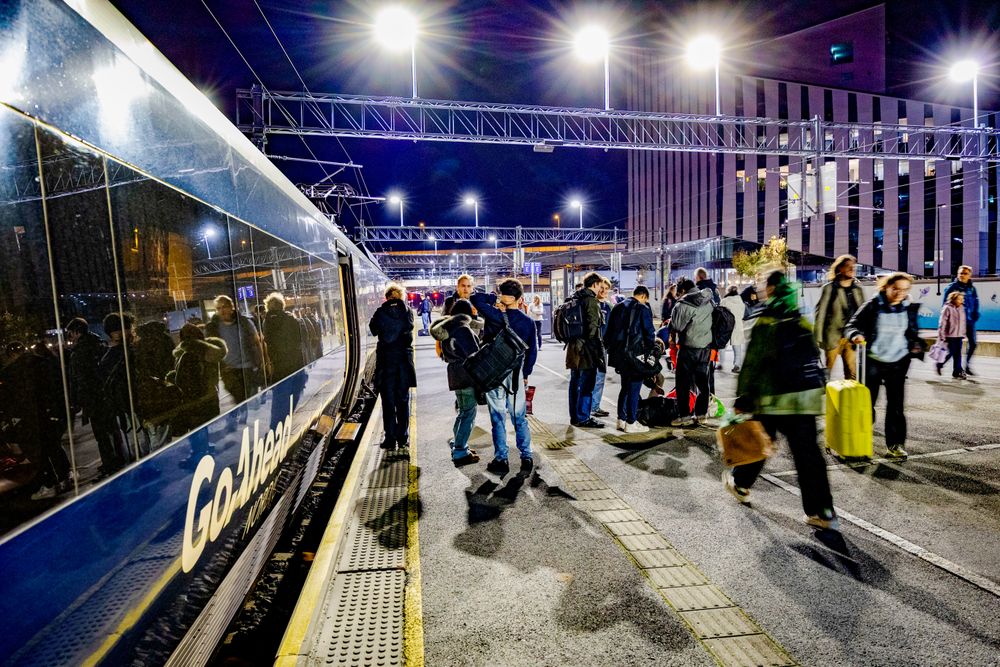 Togstansen gjelder sør for Trondheim.