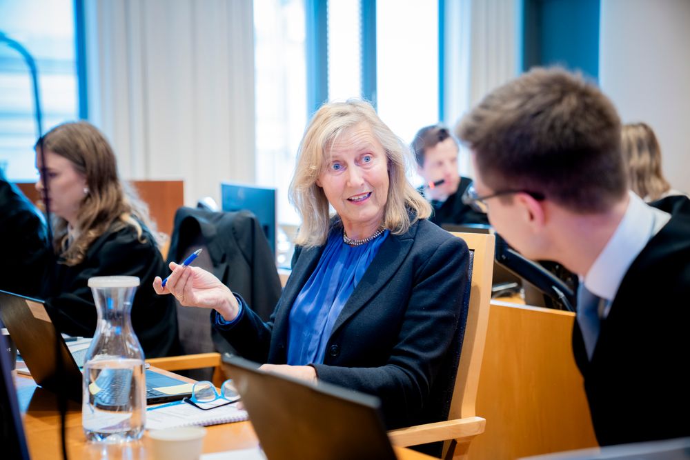 Bane Nors prosjektsjef, Anne Kathrine Kalager, i Oslo tingrett mandag 6. oktober.