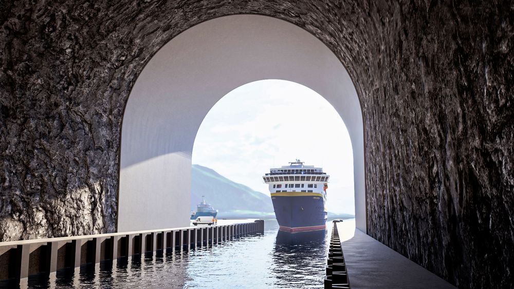 Skipstunnelens tversnitt er 49 x 36 meter. Det betyr fjerning av dobbelt så mye stein som i verdens lengste veitunnel, Lærdalstunnelen. 