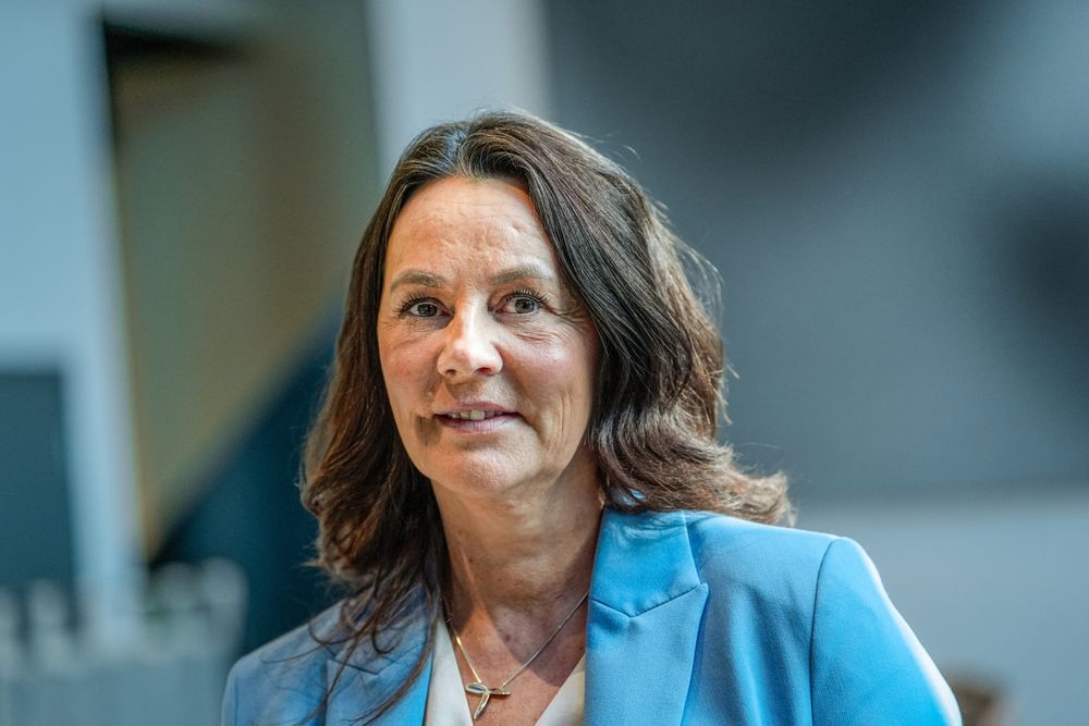 – For å være beredt på krise og krig må vi gjøre løftene i fredstid, sier administrerende direktør Birgitte Engebretsen i Telenor. Norge.