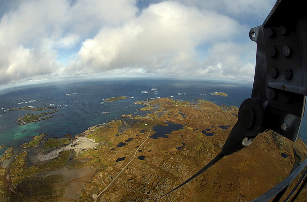 Ingøymasta ble satt opp i år 2000 og ble Skandinavias høyeste byggverk – 362 meter høyt. Den har ikke vært i bruk siden 2019.