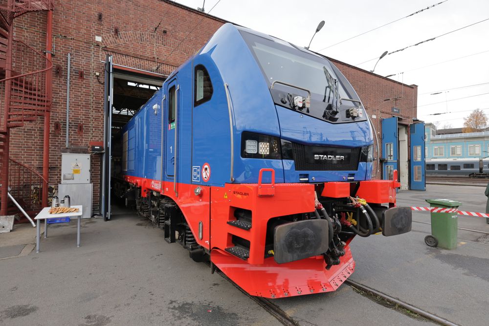 Godslokomotivet som skal frakte personer på nordlandsbanen har tidligere fraktet gods på samme strekning. 