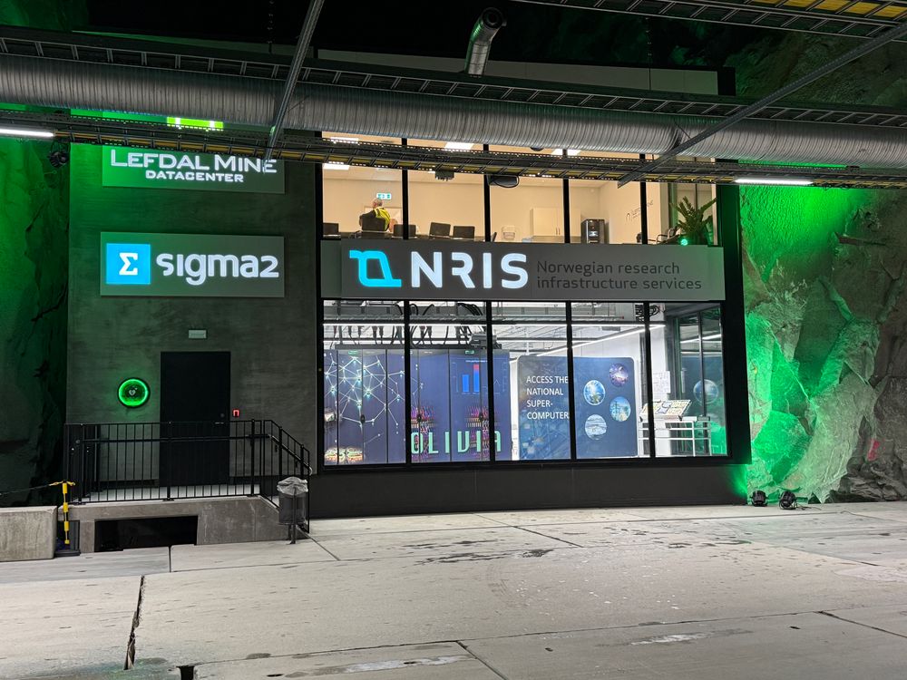 800 meter inn i en gruve på Vestlandet finner man landets kraftigste datamaskin.