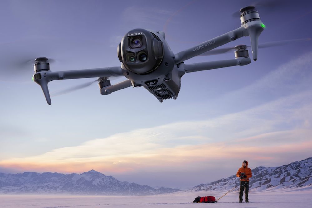 90 prosent av alle droner er produsert av kinesiske DJI.