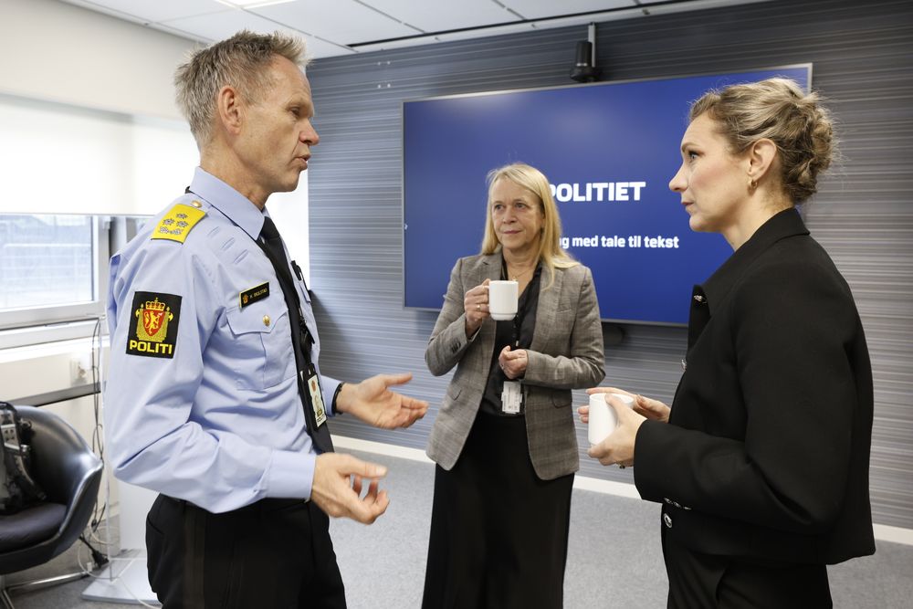 Politidirektoratets leder Håkon Skulstad og Catherine Janson, som er direktoratets leder for digital tjenesteutvikling, er nye kluter siden Merverdiprogrammet. Men mange av problemene er de samme.