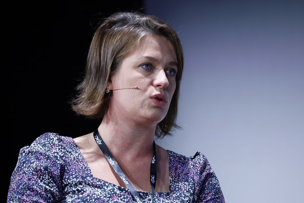 Vivi Ringnes Berrefjord leder Cyberprogrammet ved Institutt for forsvarsstudier. Her fra Attack-konferansen i fjor.