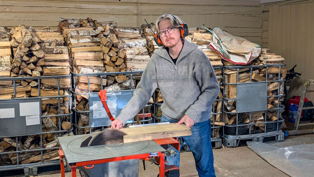 Nils Ulltveit-Moe skulle kappe ved med trefasesagen sin. Det gikk først dårlig, men etter at han koblet om fasene, gikk sagen riktig vei.