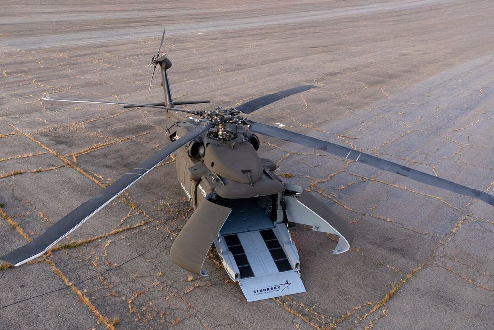 Det vil bli mulig å bygge om eksisterende Black Hawk-helikoptere om til autonome og ubemannede U-Hawk-utgaver.