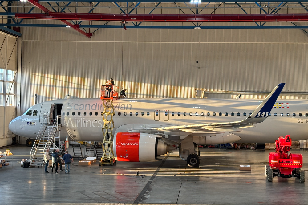 Nå skal alle SAS-fly får internett med Starlink.