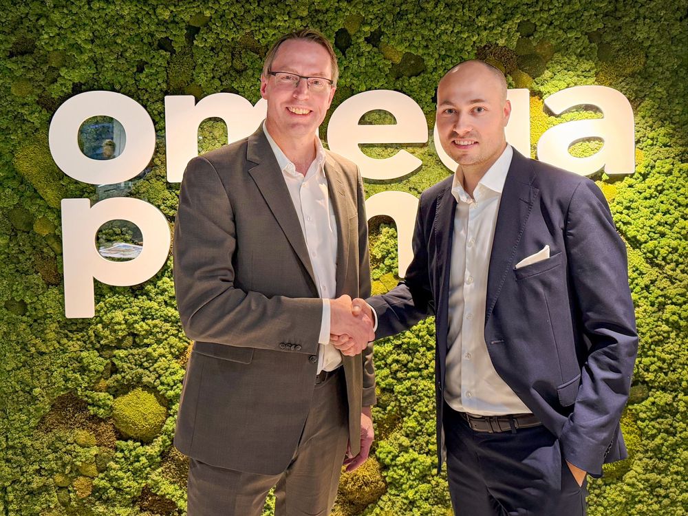 Påtroppende daglig leder Erik Haug og finansdirektør Peter De Verdier i i Omegapoint.