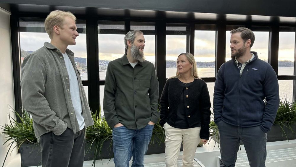 Fra venstre: Jonas Tjomsland, Ingar Almklov, Christina Kjær Seime og Fredrik Schjoldager i Soolv.