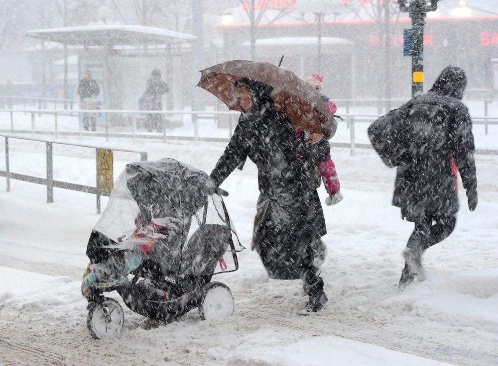 Slike Stockholm-vintre var vanligere for noen år siden.