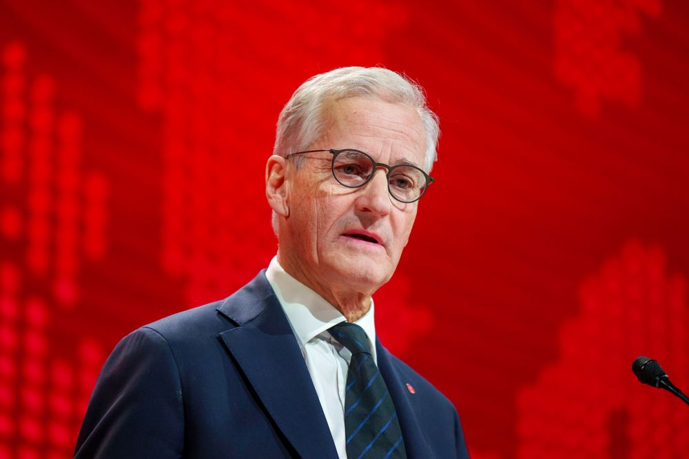 Statsminister Jonas Gahr Støre har advart USAs president Donald Trump i en tekstmelding. Her fotografert ved en tidligere anledning.