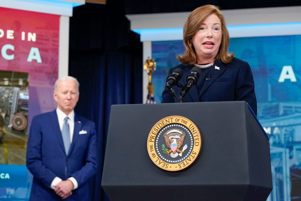 Som leder for Siemens i USA inngikk Barbara Humpton i 2022 en avtale med Biden-regjeringen om å investere i en av selskapets fabrikker. Nå har hun etter alt å dømme fått Trump med på laget med et stort aksjekjøp fra USAs myndigheter. 