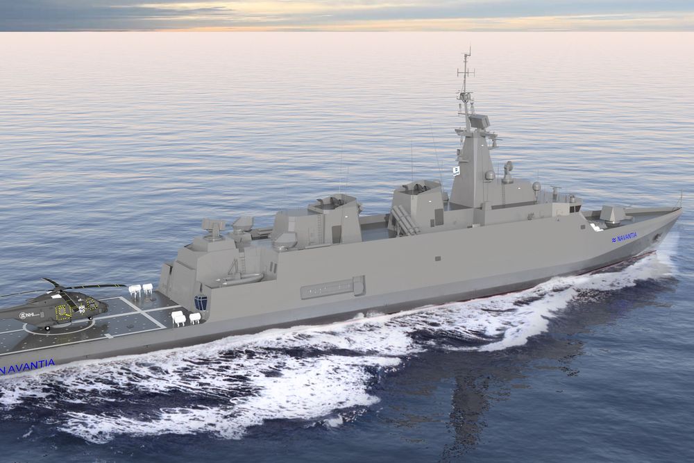 Alfa 4000 fra spanske Navantia er blant de fire kandidatene til å bli Sveriges neste fregattklasse.