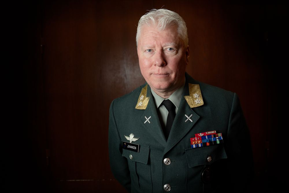 Generalmajor Halvor Johansen, sjef Cyberforsvaret, forteller om et KI-senter som skal vokse raskt.