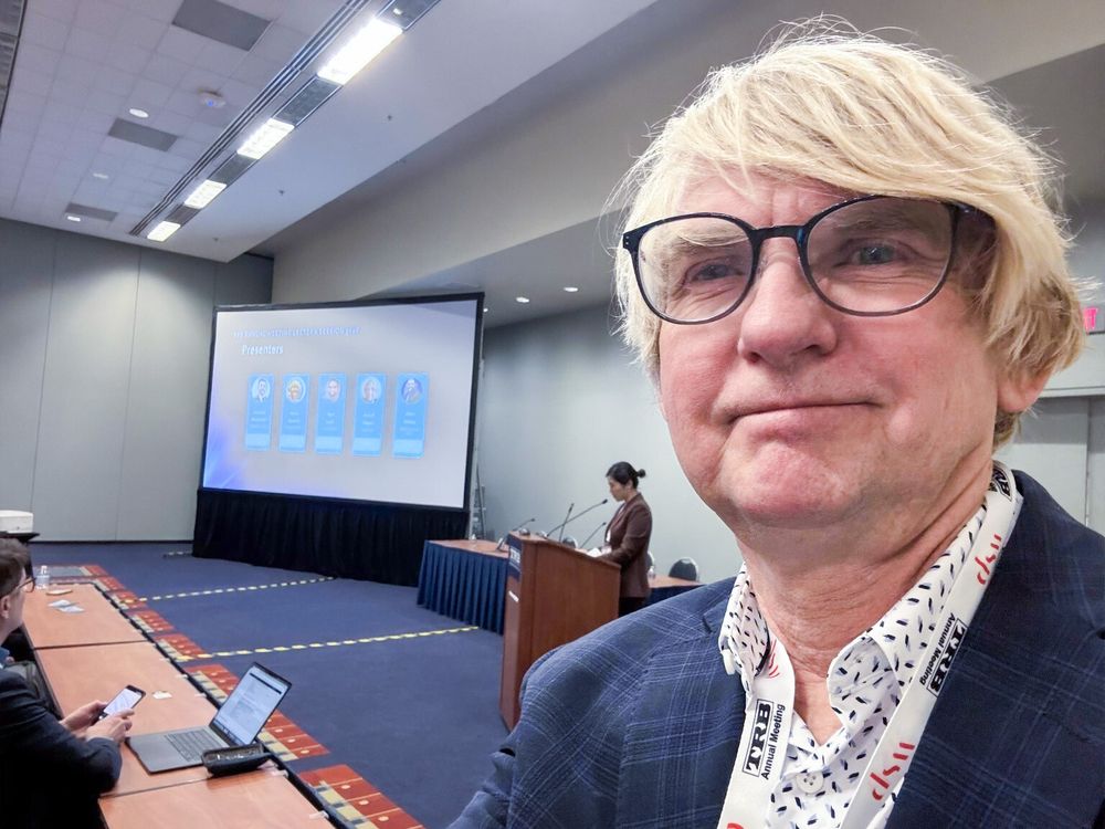 Arnulf Hagen presenterte Aidalos teknologi under en konferanse i Washington for to uker siden. 