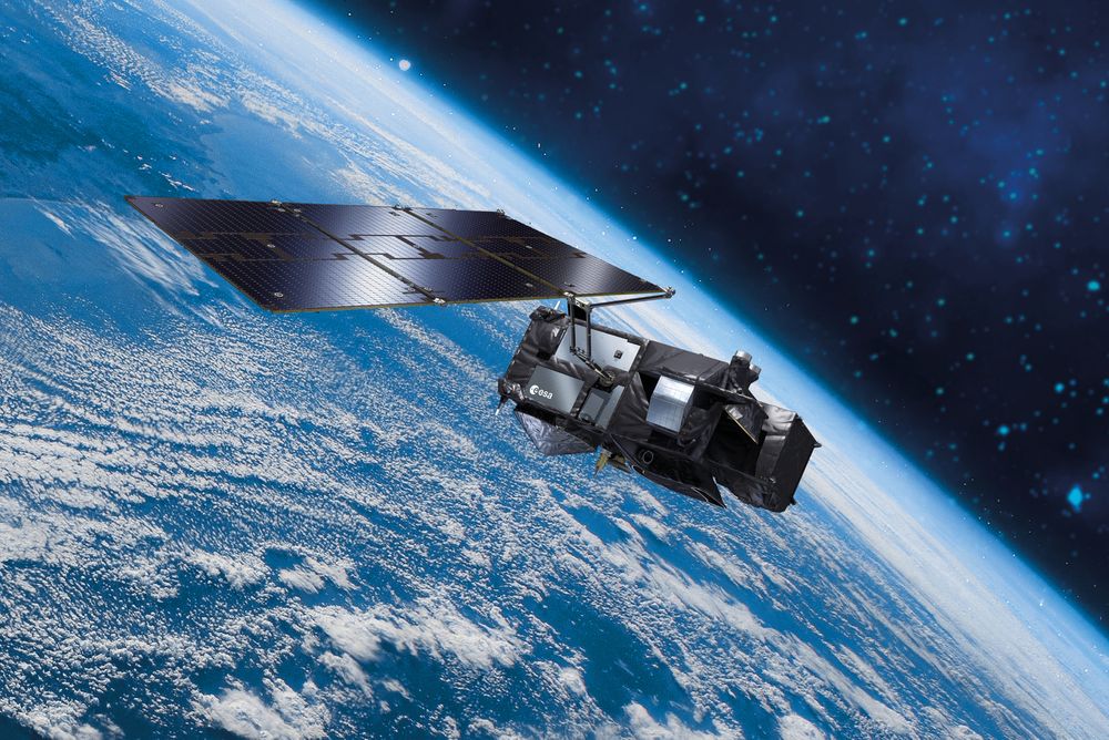 ESAs Sentinel-3-satellitt- er en av satellittene som forsyner den nye Thor-modellen med sensordata.