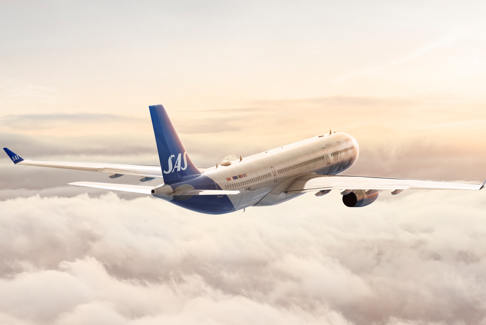 Blant bredbuksflyene SAS nå vurderer å anskaffe, er en nyere versjon av dette Airbus A330-flyet.