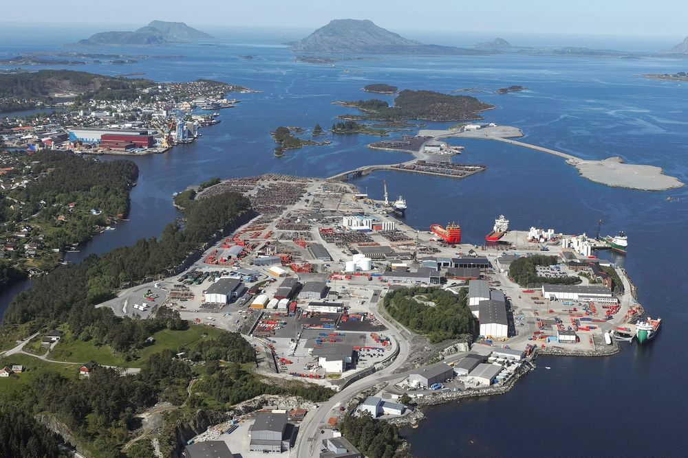 Hydrogenanlegget i Florø skal ligge på oljeforsyningsbasen Fjordbase.