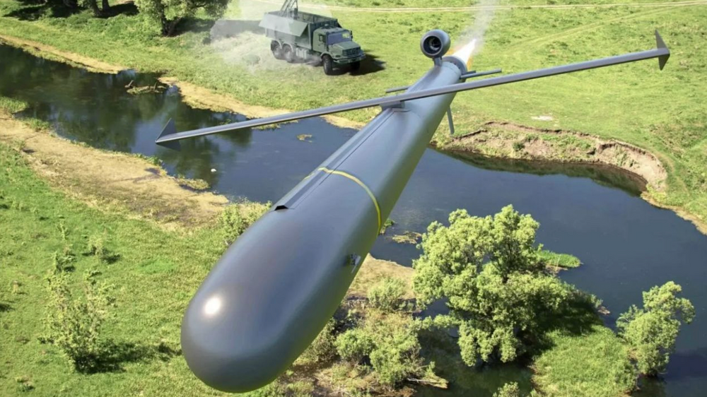 Slik kan OWE-dronen se ut, ifølge den europeiske missilprodusenten MBDA. 