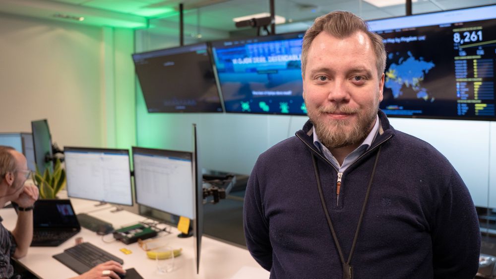 Lederen for Defendables operasjonssenter, Erik Faye Karla.