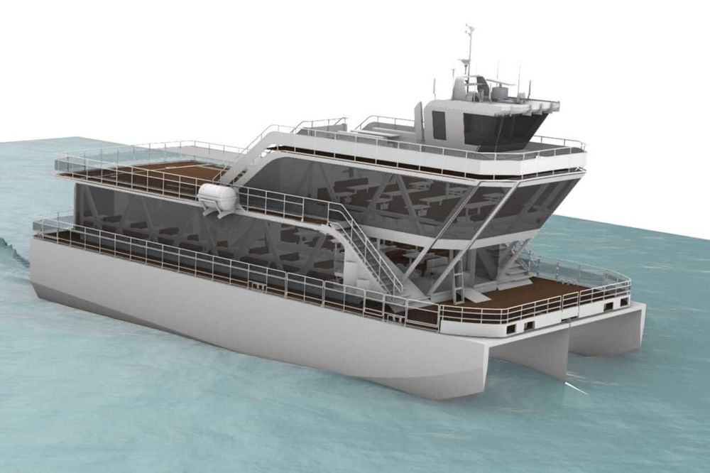 Slik illustrerer Brim Explorer de nye turistskipene.