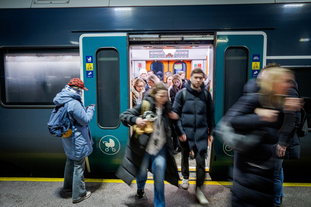 Det er store utfordringer med punktlighet i rushtiden i Oslo sentrum. 