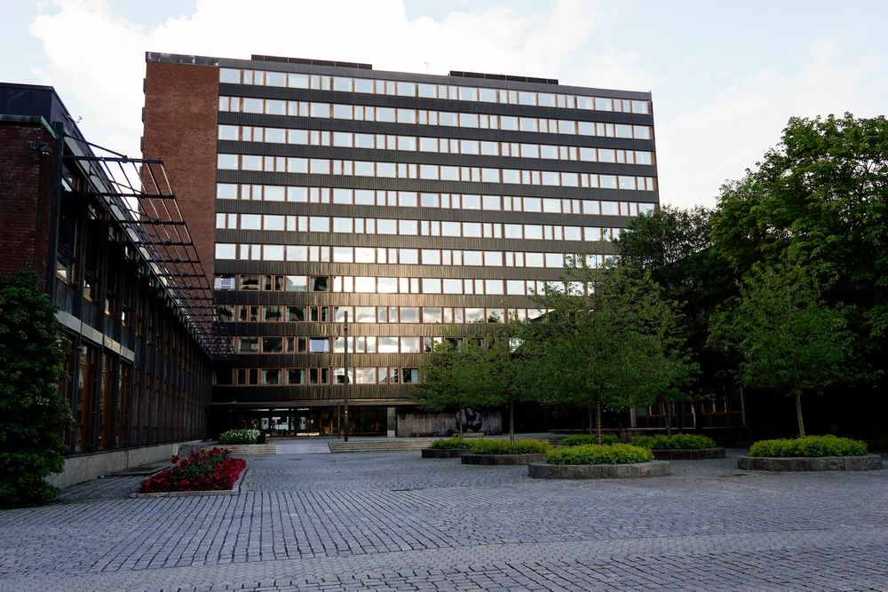 Blindern campus ved Universitetet i Oslo.
