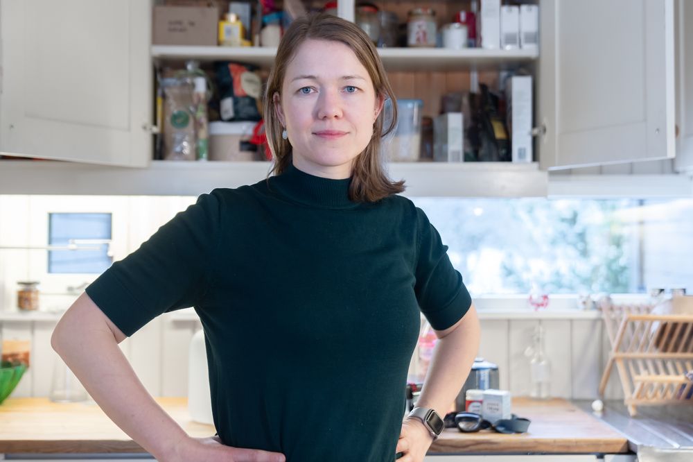 Hjemme hos Une Bastholm er det mye bønner og linser i skapet.