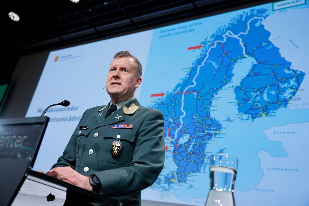 Norden og Ukraina er like på flere vis, påpekte generalmajor Anders Jernberg, sjef for Forsvarets logistikkorganisasjon. Men mens Ukraina har et nettverk av jernbaner, så har vi mest korridorer i Norden.