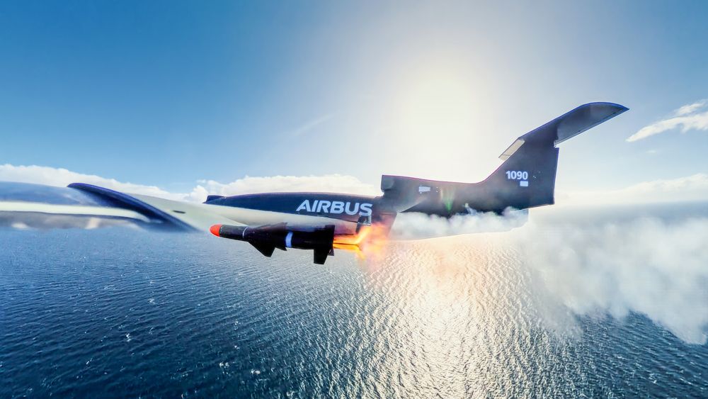 Frankenburg Mark I-missil skytes for første gang fra en Airbus Bird of Prey-drone.