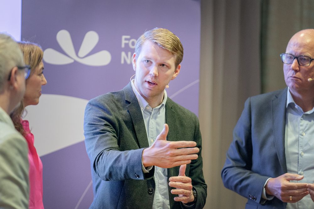 Jesper Marklund, leder for strategiske partnerskap innen ny kjernekraft i Fortum. Fortum er et nordisk energiselskap med virksomhet innen vann-, vind- og kjernekraft.