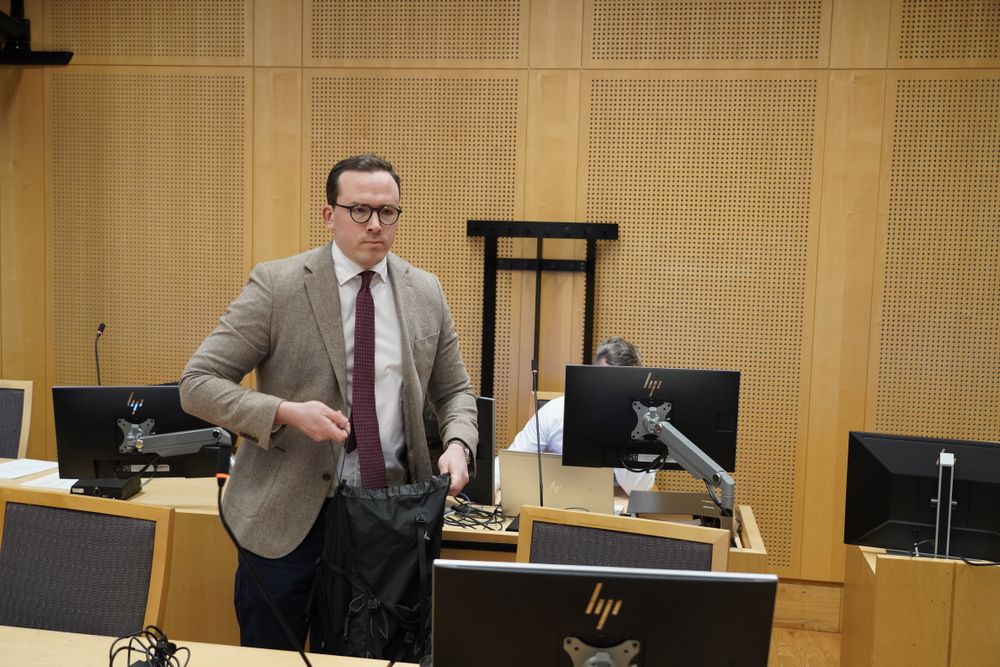 Politiadvokat i Økokrim Johan Løken er påtaleansvarlig i saken.
Foto: Ole Berg-Rusten / NTB