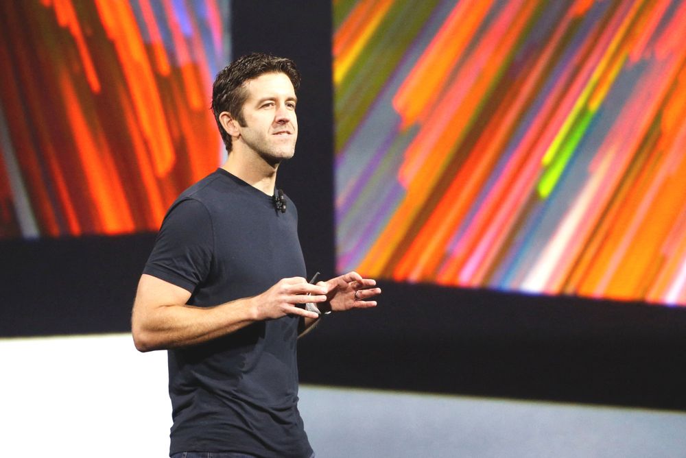 John Ternus på Worldwide Developers-konferansen i California, 2017.