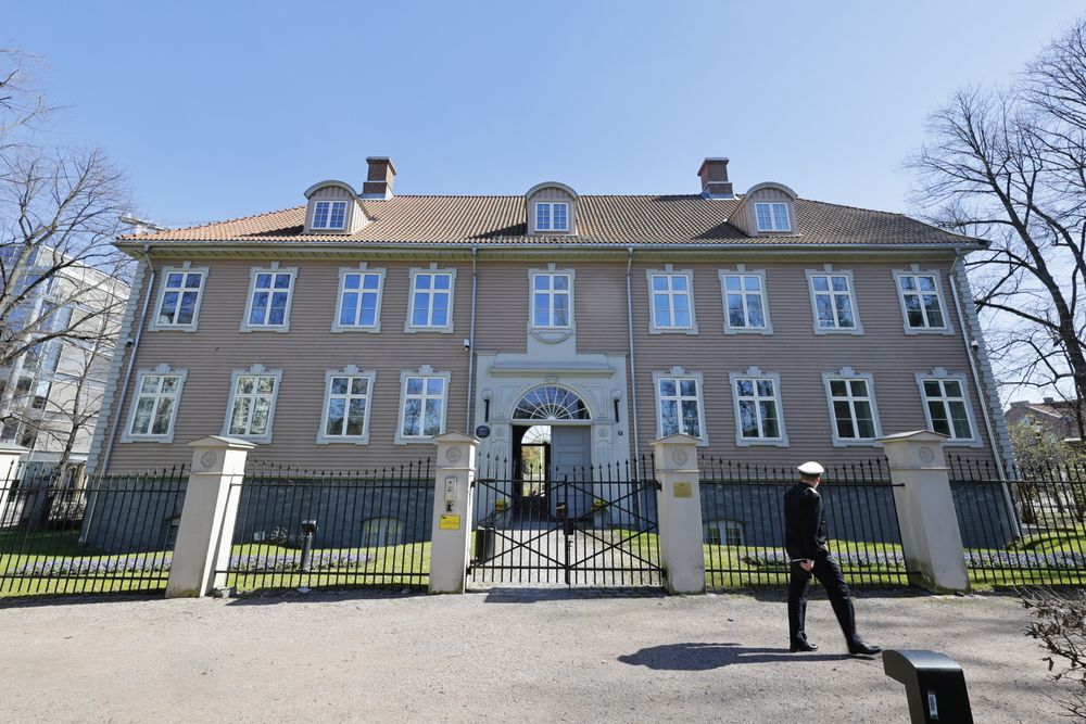 Forsvarsmateriells lokaler på Grev Wedels plass i Oslo.