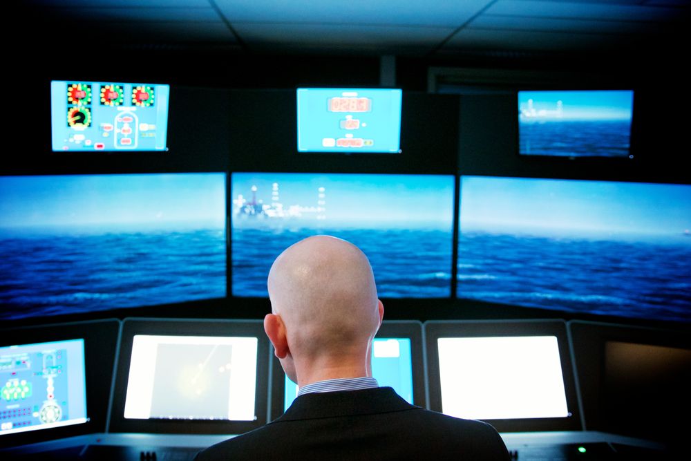 Kongsberg Maritime utvikler maritime systemer.