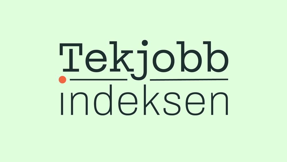 Nå er det klart for Tekjobb-indeksen 2026!