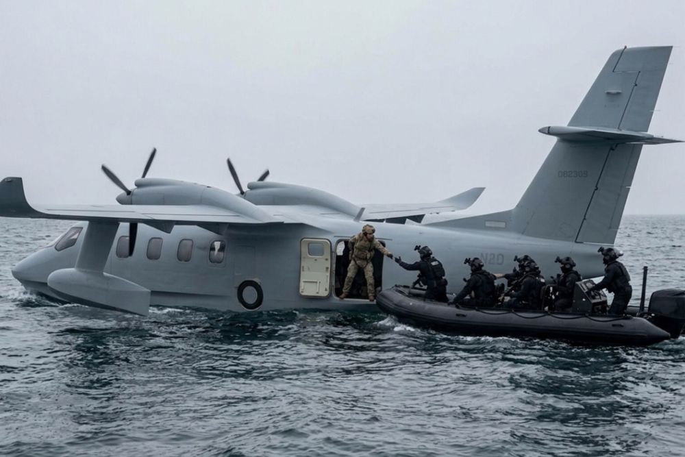 Noemi Aerospace mener selskapets kommende amfibiefly kan være velegnet i forbindelse med militære spesialoperasjoner.