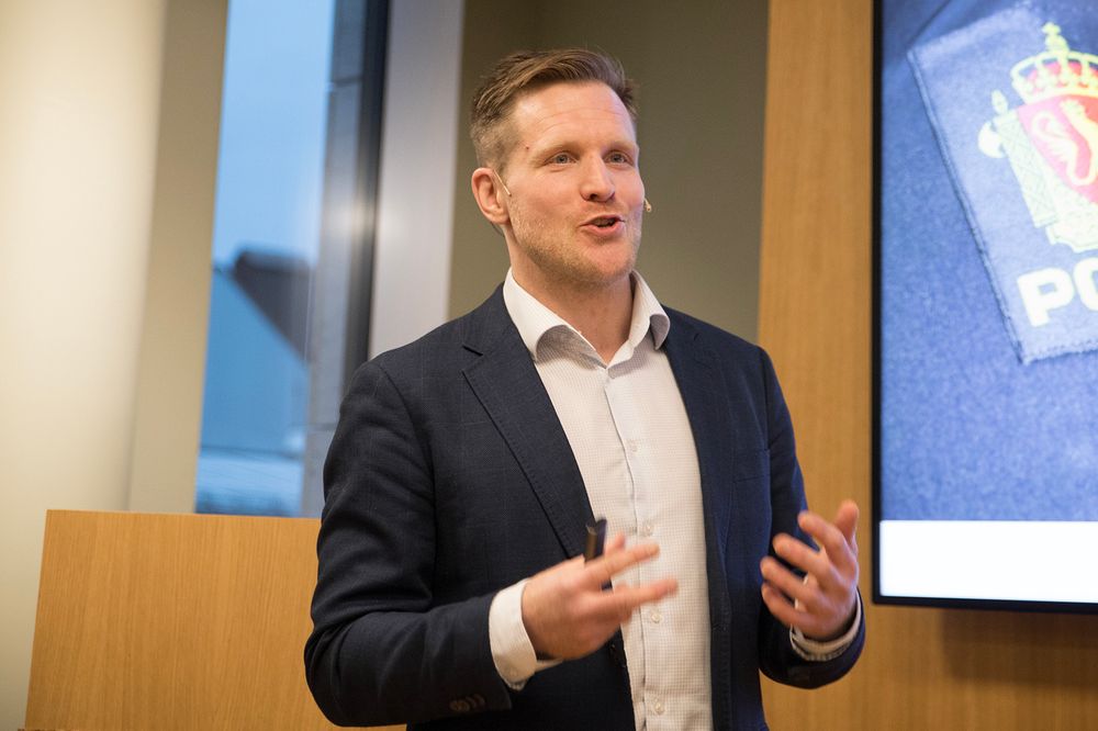 Simen Bakke, informasjonssikkerhetsrådgiver i Politiets IKT-tjenester.