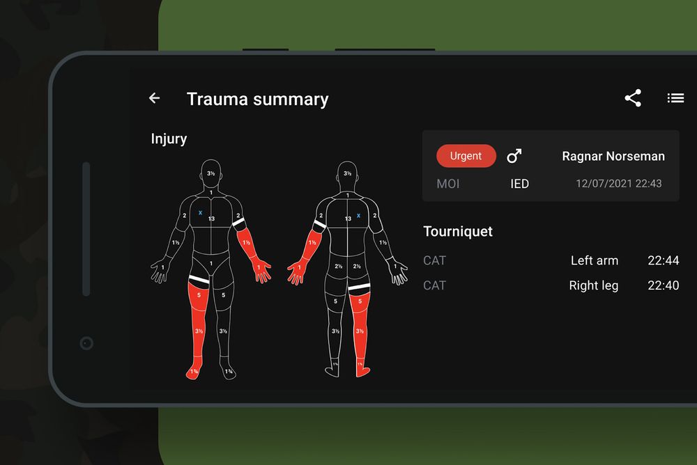 Appen til medtech-selskapet Medic Tool omtales som en «fullspekter medisinsk applikasjon for medisinere og førstehjelpere».