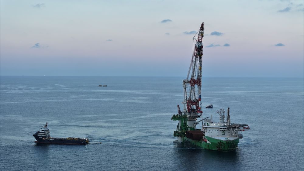 Vattenfall har startet byggingen av Tysklands største havvindprosjekt, Nordlicht i Nordsjøen.