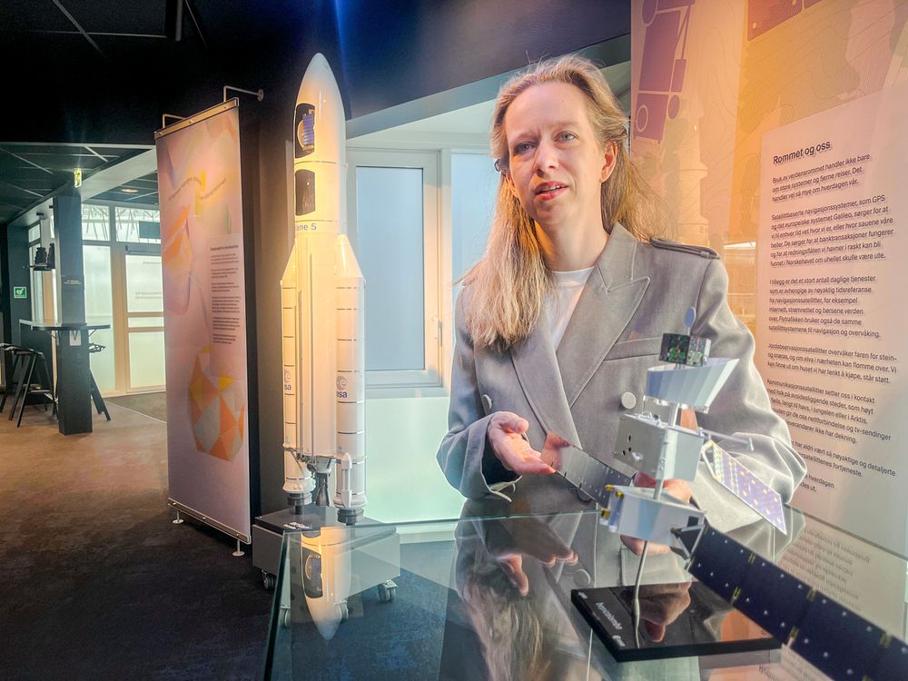 Yngvild Linnea Andalsvik er fagsjef for romovervåkning i Direktoratet for romvirksomhet og mener at satellitter har en viktig funksjon i samfunnet.
