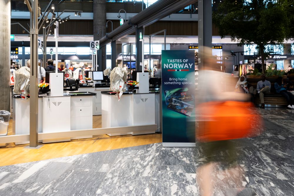 Bitcoin er et mulig betalingsmiddel på taxfree på Gardermoen.