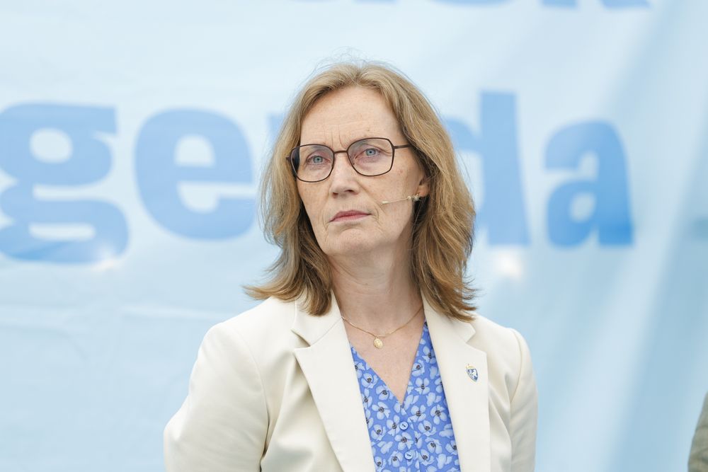 Kun øverste ledelse i Forsvarsmateriell har bestemmelser om karantene i arbeidsavtalen. Her direktør Gro Jære.