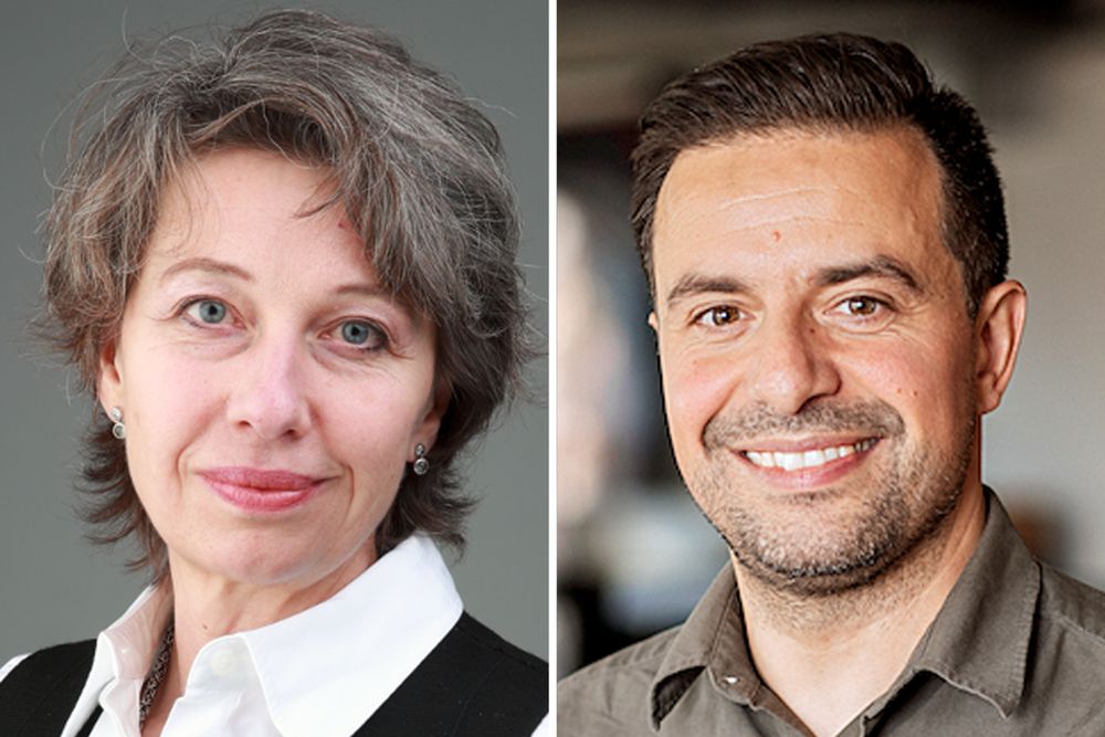 Silvija Seres og Jonas Helgemo.