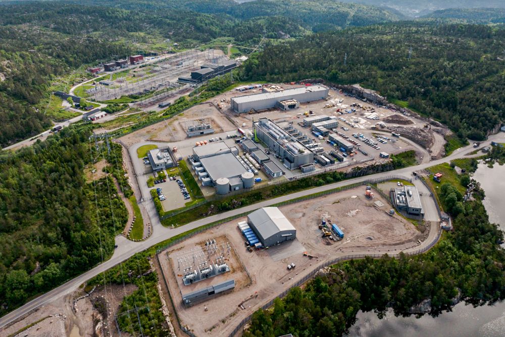 Illustrasjonsbilde. Bulks datasenter «Norway Data Center Campus N01» utenfor Vennesla på Sørlandet har 100 megawatt installert kapasitet, og har fått reservert ytterligere 600 megawatt til regionen.