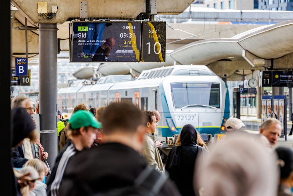 Flere togreisende har blitt nødt til å smøre seg med tålmodighet i sommer.