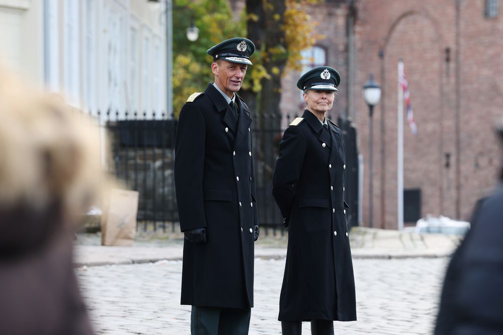 Forsvarssjef Eirik Kristoffersen erklærte seg inhabil, mens Ingrid Gjerde, sjef i Forsvarsstaben, var med på intervjuer til ny E-sjef. Foto: Torbjørn Kjosvold.